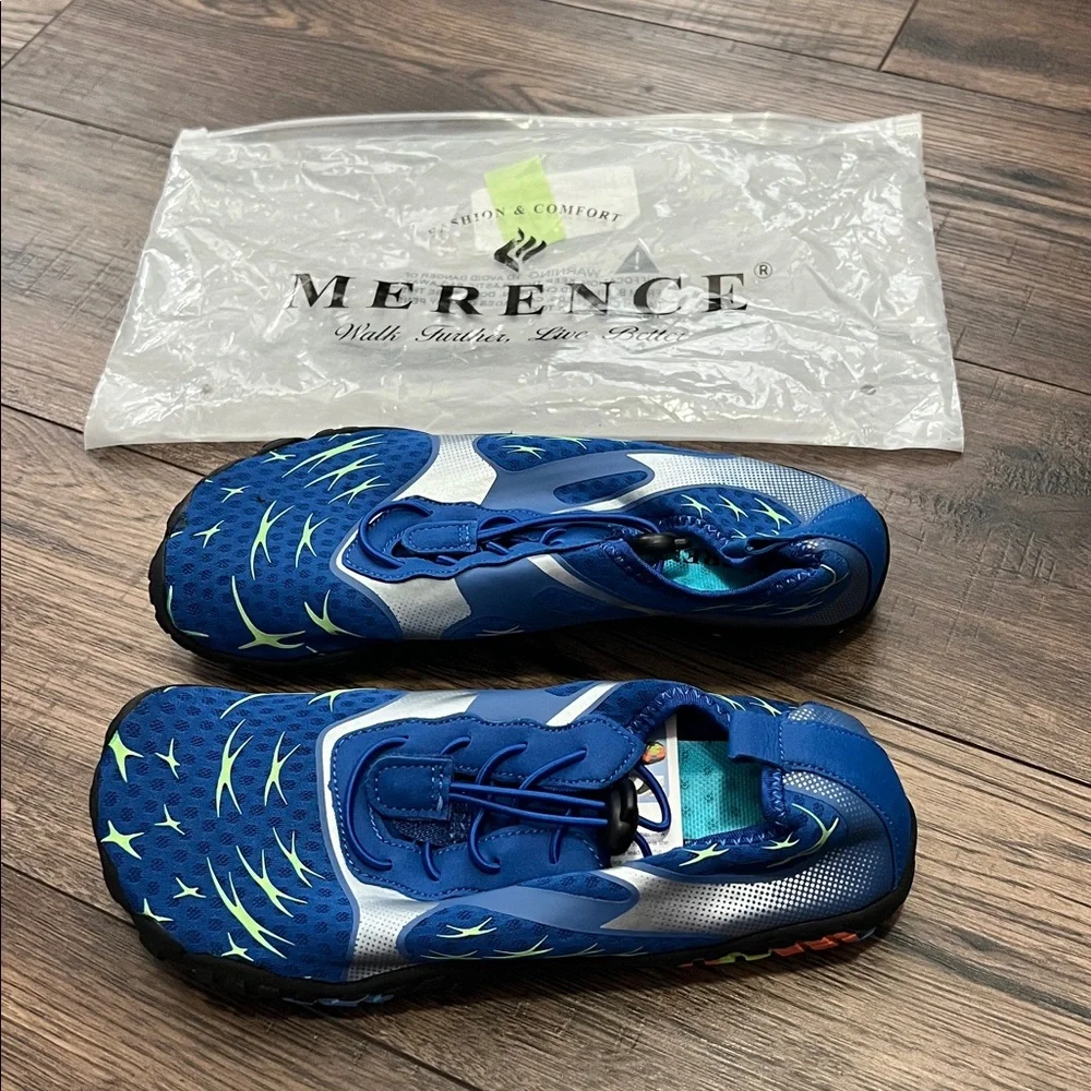 Brand New Merence Blue Kids Water Shoes